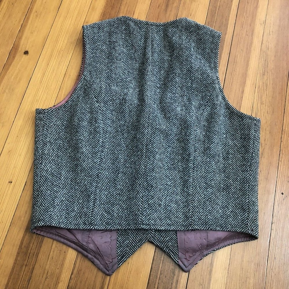 Gordon of Philadelphia Women's Wool Vest sz 10 - Picture 9 of 10